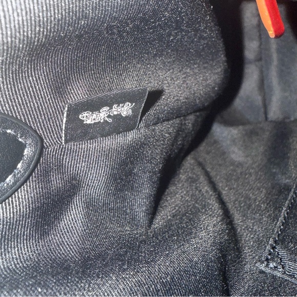 Coach Laurel Shoulder Bag In Black Signature Denim - Picture 10 of 12